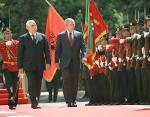 President Bush viziton Shqipërinë